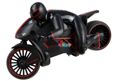 MOTOR ŚCIGACZ ZDALNIE STEROWANY NA PILOTA CZERWONY MOTOR ŚCIGACZ ZDALNIE STEROWANY NA PILOTA CZERWONY