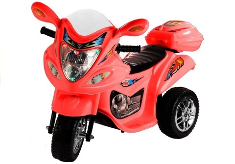 MOTOR NA AKUMULATOR TRZYKOŁOWY CZERWONY BJX-88 MOTOR NA AKUMULATOR TRZYKOŁOWY CZERWONY BJX-88