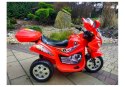 MOTOR NA AKUMULATOR TRZYKOŁOWY CZERWONY BJX-88