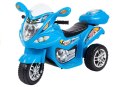 MOTOR NA AKUMULATOR TRZYKOŁOWY NIEBIESKI BJX-88