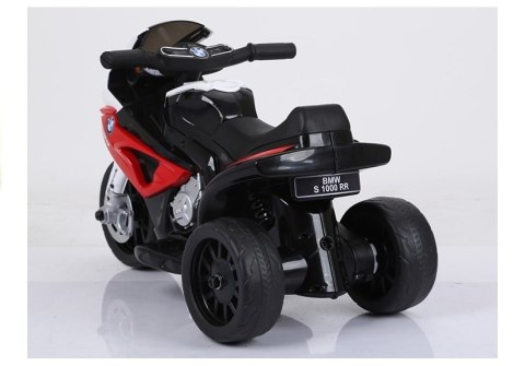 MOTOR NA AKUMULATOR BMW S1000RR TRÓJKOŁOWY CZERWONY MOTOR NA AKUMULATOR BMW S1000RR TRÓJKOŁOWY CZERWONY