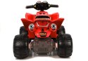QUAD NA AKUMULATOR DUŻE KOŁA CZERWONY
