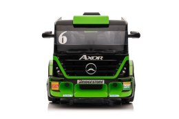 AUTO NA AKUMULATOR MERCEDES + NACZEPA XMX622B ZIELONY LCD
