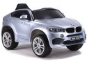 AUTO NA AKUMULATOR BMW X6 SREBRNY LAKIEROWANY