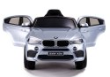 AUTO NA AKUMULATOR BMW X6 SREBRNY LAKIEROWANY