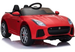 AUTO NA AKUMULATOR JAGUAR F-TYPE CZERWONY LAKIER