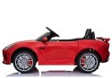 AUTO NA AKUMULATOR JAGUAR F-TYPE CZERWONY LAKIER