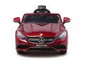 AUTO NA AKUMULATOR MERCEDES S63 CZERWONY LAKIER