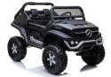 AUTO NA AKUMULATOR MERCEDES UNIMOG CZARNY