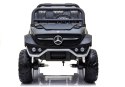 AUTO NA AKUMULATOR MERCEDES UNIMOG CZARNY