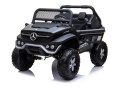 AUTO NA AKUMULATOR MERCEDES UNIMOG CZARNY
