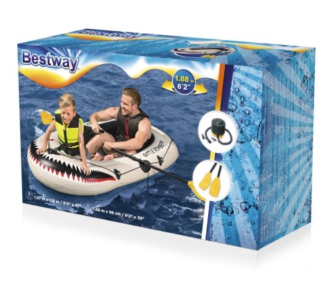DMUCHANY PONTON 188 X 98 CM BESTWAY 61108 DMUCHANY PONTON 188 X 98 CM BESTWAY 61108
