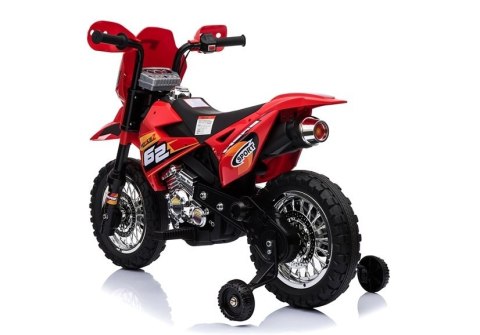 MOTOCYKL NA AKUMULATOR CROSS BDM0912 CZERWONY MOTOCYKL NA AKUMULATOR CROSS BDM0912 CZERWONY