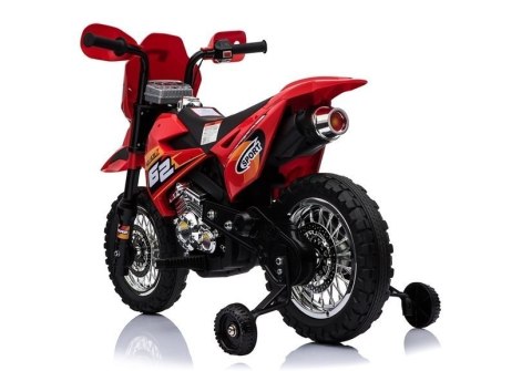 MOTOCYKL NA AKUMULATOR CROSS BDM0912 CZERWONY MOTOCYKL NA AKUMULATOR CROSS BDM0912 CZERWONY