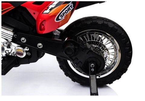 MOTOCYKL NA AKUMULATOR CROSS BDM0912 CZERWONY MOTOCYKL NA AKUMULATOR CROSS BDM0912 CZERWONY