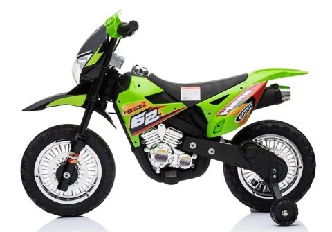 MOTOCYKL NA AKUMULATOR CROSS BDM0912 ZIELONY MOTOCYKL NA AKUMULATOR CROSS BDM0912 ZIELONY