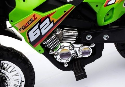 MOTOCYKL NA AKUMULATOR CROSS BDM0912 ZIELONY MOTOCYKL NA AKUMULATOR CROSS BDM0912 ZIELONY