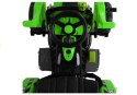 TRAKTOR NA AKUMULATOR Z ŁYŻKĄ KOPARKA ZIELONY