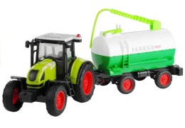 TRAKTOR Z PRZYCZEPĄ CYSTERNA DŹWIĘKI NAPĘD 37,5 CM