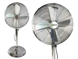 WENTYLATOR VENTO PODŁOGOWY 40 CM 50W INOX CHROMOWANY