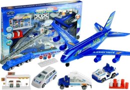 ZESTAW LOTNISKO SAMOLOT 1:87 AKCESORIA 30 ELEMENTÓW