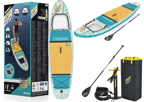 DESKA SUP HYDRO- FORCE Z PANORAMĄ 340 X 89 X 15 CM BESTWAY 65363 DESKA SUP HYDRO- FORCE Z PANORAMĄ 340 X 89 X 15 CM BESTWAY 65363