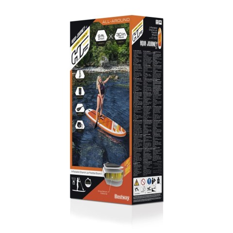DMUCHANA DESKA SUP HYDRO-FORCE 274 X 76 X 12 CM BESTWAY 65349 DMUCHANA DESKA SUP HYDRO-FORCE 274 X 76 X 12 CM BESTWAY 65349