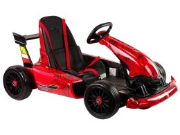 GOKART NA AKUMULATOR XMX619 CZERWONY LAKIEROWANY SPIDER