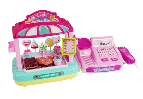 KASA FISKALNA STRAGAN SŁODKOŚCI CANDY SHOP 35 ELEMENTÓW KASA FISKALNA STRAGAN SŁODKOŚCI CANDY SHOP 35 ELEMENTÓW