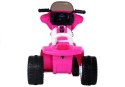 MOTOR NA AKUMULATOR JT568 CIEMNORÓŻOWY