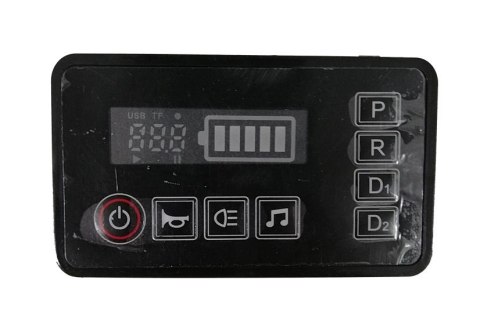 PANEL MUZYCZNY STERUJĄCY DO POJAZDU NA AKUMULATOR PANEL MUZYCZNY STERUJĄCY DO POJAZDU NA AKUMULATOR