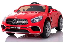 POJAZD NA AKUMULATOR MERCEDES SL65 LCD CZERWONY