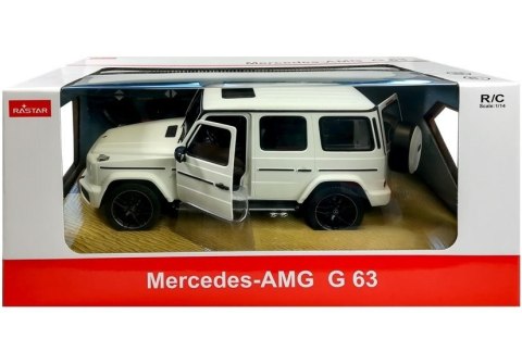 ZDALNIE STEROWANY MERCEDES G63 RASTAR R/C BIAŁY ZDALNIE STEROWANY MERCEDES G63 RASTAR R/C BIAŁY