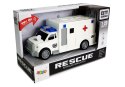 AUTO AMBULANS Z NAPĘDEM KARETKA POGOTOWIA 1:20 Z DŹWIĘKIEM