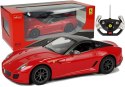 AUTO R/C FERRARI 599 GTO RASTAR 1:14 CZERWONE