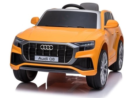 AUTO NA AKUMULATOR AUDI Q8 JJ2066 ŻÓŁTY LAKIEROWANY AUTO NA AKUMULATOR AUDI Q8 JJ2066 ŻÓŁTY LAKIEROWANY