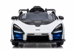 AUTO NA AKUMULATOR MCLAREN SENNA BIAŁY