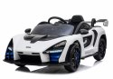 AUTO NA AKUMULATOR MCLAREN SENNA BIAŁY