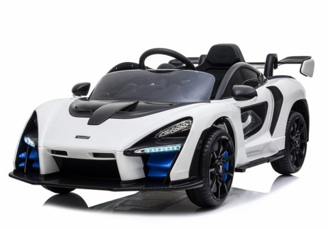 AUTO NA AKUMULATOR MCLAREN SENNA BIAŁY AUTO NA AKUMULATOR MCLAREN SENNA BIAŁY