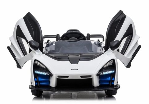 AUTO NA AKUMULATOR MCLAREN SENNA BIAŁY AUTO NA AKUMULATOR MCLAREN SENNA BIAŁY