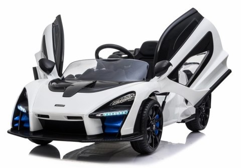 AUTO NA AKUMULATOR MCLAREN SENNA BIAŁY AUTO NA AKUMULATOR MCLAREN SENNA BIAŁY