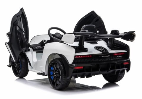 AUTO NA AKUMULATOR MCLAREN SENNA BIAŁY AUTO NA AKUMULATOR MCLAREN SENNA BIAŁY