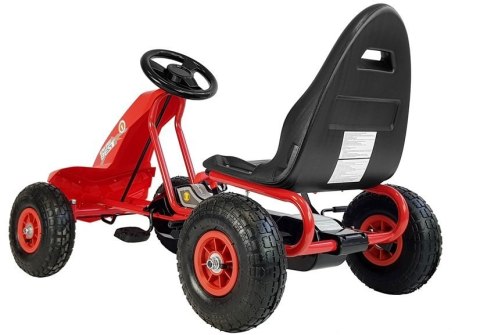GOKART NA PEDAŁY A-18 CZERWONY GOKART NA PEDAŁY A-18 CZERWONY