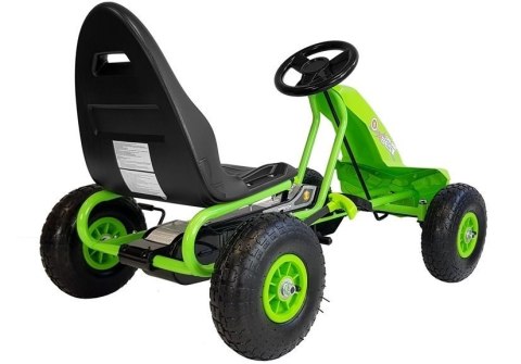 GOKART NA PEDAŁY A-18 ZIELONY GOKART NA PEDAŁY A-18 ZIELONY