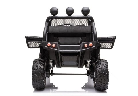 POJAZD NA AKUMULATOR MERCEDES UNIMOG S CZARNY LAKIER POJAZD NA AKUMULATOR MERCEDES UNIMOG S CZARNY LAKIER