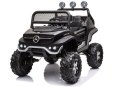 POJAZD NA AKUMULATOR MERCEDES UNIMOG S CZARNY LAKIER
