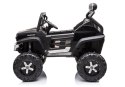 POJAZD NA AKUMULATOR MERCEDES UNIMOG S CZARNY LAKIER
