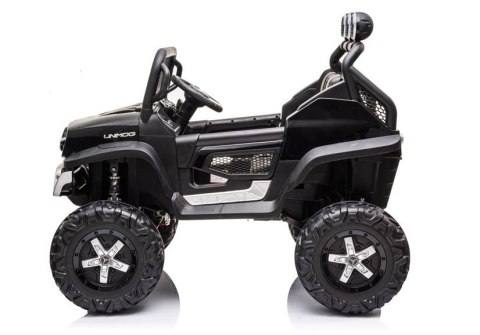 POJAZD NA AKUMULATOR MERCEDES UNIMOG S CZARNY LAKIER POJAZD NA AKUMULATOR MERCEDES UNIMOG S CZARNY LAKIER