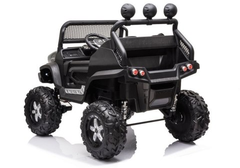 POJAZD NA AKUMULATOR MERCEDES UNIMOG S CZARNY LAKIER POJAZD NA AKUMULATOR MERCEDES UNIMOG S CZARNY LAKIER