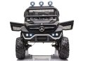 POJAZD NA AKUMULATOR MERCEDES UNIMOG S CZARNY LAKIER